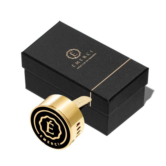 Émerci Black Luxury Car Vent Clip On Air Freshener Gift Set - Picture 1 of 8